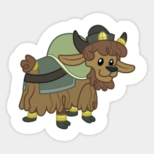 Young Yak Sticker